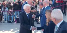25 Aprile, Mattarella e Meloni all&rsquo;Altare della Patria