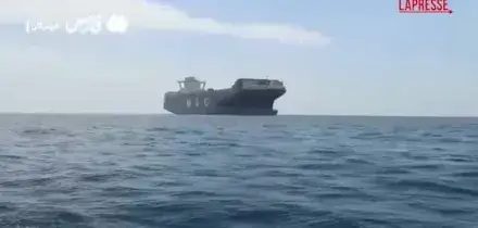 Iran, in un video le navi MSC nello Stretto di Hormuz
