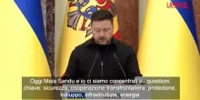 Ucraina, Zelensky riceve la presidente della Moldavia Maia Sandu