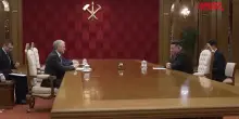 Corea del Nord, Kim Jong-Un accoglie presidente Duma russa Volodin