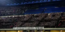 Milan-Juventus, la protesta dei tifosi contro il caro biglietti: &ldquo;Per un calcio pi&ugrave; giusto e popolare&rdquo;