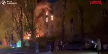 Ucraina, raid russo su Odessa: almeno 20 feriti