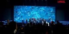 UE, i leader europei scattano la foto di famiglia al vertice della Comunit&agrave; politica europea in Armenia