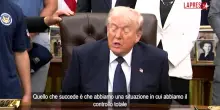 Iran, Trump: "Teheran vuole un accordo, parlano con me con grande rispetto"