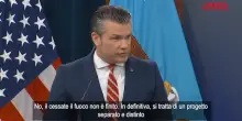 Iran, Hegseth: "Il cessate il fuoco non &egrave; finito"
