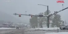 Usa, torna linverno in Colorado: tempesta di neve su Denver