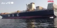 Iran, Teheran pubblica un video delle navi MSC Francesca ed Epaminondas nello Stretto di Hormuz