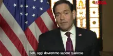 Iran, Rubio: "Negoziati? Oggi dovremmo sapere qualcosa"