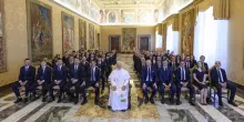 Papa Leone riceve l&rsquo;Inter campione d&rsquo;Italia: &ldquo;Siate d&rsquo;esempio per i giovani&rdquo;