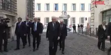 Giornata vittime terrorismo: Mattarella depone corona di fiori sotto lapide Aldo Moro