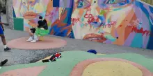 Ponte Morandi, imbrattato il murales della Radura della memoria in ricordo vittime