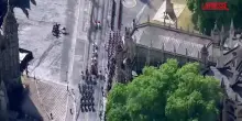 Gran Bretagna, Re Carlo III arriva al Parlamento per il Kings Speech