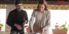 Kate Middleton prepara dei tortelli nella sua ultima tappa italiana