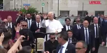 Papa Leone XIV alla Sapienza, la folla in attesa: &ldquo;Grazie per l&rsquo;accoglienza&rdquo;