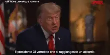 Iran, Trump: "Xi Jinping ci ha offerto il suo aiuto"