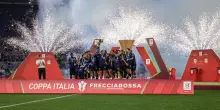 L&rsquo;Inter stende la Lazio e vince la Coppa Italia 2026, la festa in campo &ndash; Le foto