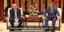 Trump in Cina: "Con Xi visione simile su come vogliamo che finisca guerra in Iran"