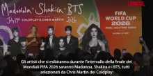 Mondiali 2026, storico halftime show in finale con Madonna e Shakira