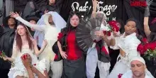 Lady Gaga, larrivo in grande stile alla premiere dello speciale di Apple Music &lsquo;MAYHEM Requiem&rsquo;