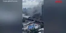 Bangkok, treno contro bus: almeno 8 morti