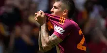 Roma-Lazio 2-0, Mancini doppietta che pu&ograve; valere la Champions