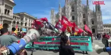 Flotilla, lo sciopero generale si conclude in piazza Duomo