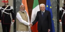 Roma, Mattarella riceve Modi al Quirinale: "La sua presenza in Italia &egrave; un onore per la nostra Repubblica"