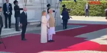 Roma, Meloni riceve Modi a Villa Pamphilj