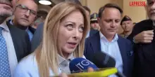 Niscemi, Meloni torna sul luogo della frana: il punto stampa &ndash; Video