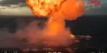 SpaceX, l&rsquo;ammaraggio nell&rsquo;Oceano Indiano e l&rsquo;improvvisa esplosione