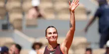 Aryna Sabalenka vince all&rsquo;esordio al Roland Garros 2026