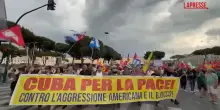 Cuba, a Roma manifestazione sotto ambasciata Usa: &ldquo;No all&rsquo;aggressione militare&rdquo;