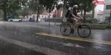 Milano, violento nubifragio dopo il gran caldo