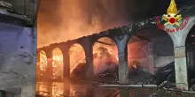 Milano, incendio a Cascina Rancate: salvate 510 mucche
