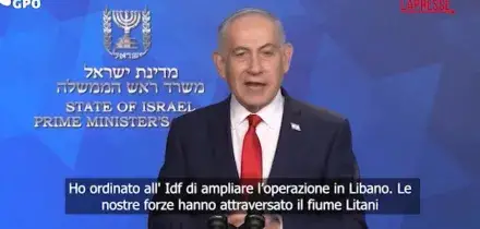 Libano, Netanyahu: "Conquista del castello di Beaufort &egrave; svolta radicale"