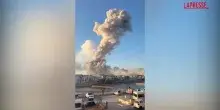Malta, esplode fabbrica di fuochi dartificio: la colonna di fumo sopra lisola