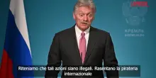 Petroliera russa intercettata dalla Francia, Peskov: "Azioni illegali, rasentano la pirateria"