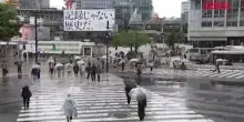 Giappone, la tempesta tropicale Jangmi scarica forti piogge su Tokyo