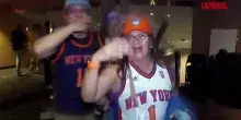 Nba Finals 2026, tifosi dei Knicks in delirio a New York dopo la vittoria contro gli Spurs