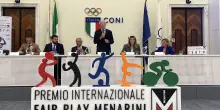 Premio Fair Play Menarini, Zola e Paltrinieri tra i vincitori