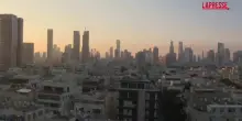 Israele, ondata di missili iraniani: suonano sirene a Tel Aviv