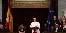 Papa Leone XIV in Spagna: &ldquo;La pace non nasce dalle armi ma dal dialogo&rdquo;