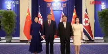 Corea del Nord, Kim Jong Un organizza banchetto e spettacolo per Xi Jinping