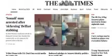 Uomo accoltellato a Belfast, arrestato un 30enne: l&rsquo;aggressione in un video