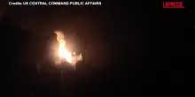 Iran, il video del lancio dei missili Usa dalla USS Michael Murphy