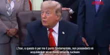 Iran, Trump annuncia laccordo: "Teheran non avr&agrave; armi nucleari, presto la firma"