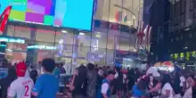 Nba Finals 2026, spari a Times Square dopo la vittoria dei Knicks: il video sui social