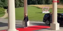 G7 a Evian, larrivo di Giorgia Meloni al summit