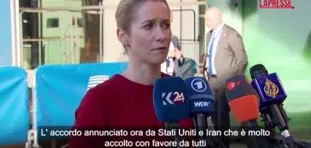 Accordo Usa-Iran, Kallas: &ldquo;Speriamo nella firma venerd&igrave;&rdquo;