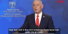 Accordo Iran-Usa, Netanyahu: "Con Trump rapporto da partner"